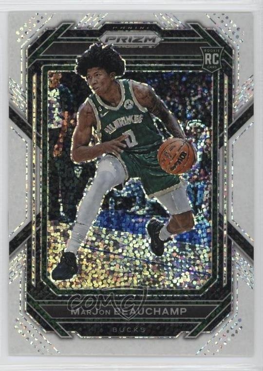 2022-23 Panini Prizm White Sparkle Prizm MarJon Beauchamp #268 00zd