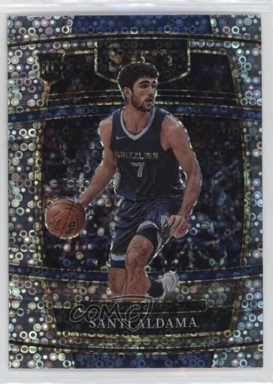 2021-22 Panini Select Concourse Disco Prizm Santi Aldama #64 5l1