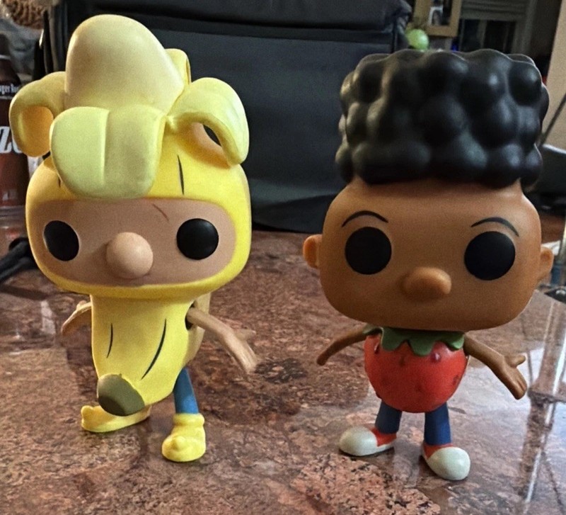 Funko POP! Animation Hey Arnold 520 521 Banana Arnold Strawberry Gerald GameStop