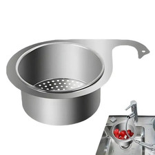 Stainless Steel Swan Sink Strainer Basket Kitchen Sink Drain Basket for Sink ET