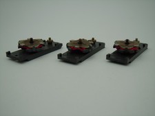 AURORA TJET COMPLETE ARMATURE PLATE ASSEMBLY  3 PC NOS  17 OHM  RED/GRAY