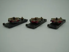 AURORA TJET COMPLETE ARMATURE PLATE ASSEMBLY ~ 3 PC NOS ~ 17 OHM ~ RED/GRAY