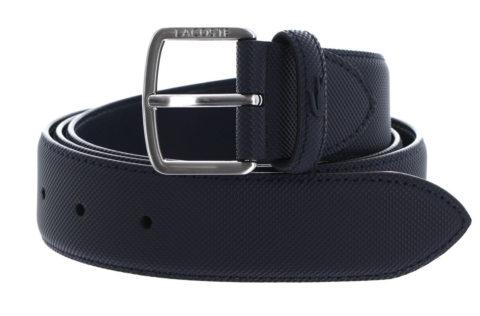 LACOSTE belt Men's Classic 35 Petit Pique Belt W125 Marine