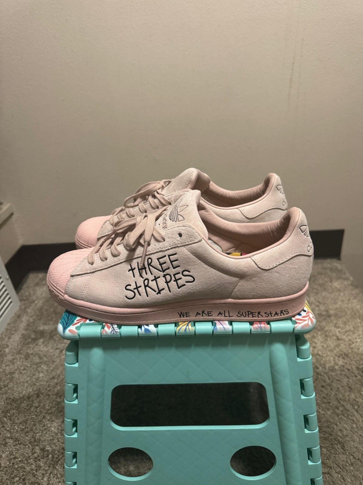 Adidas x Rello Superstar All-Star Weekend Sneakers Vapour Pink 11 US Rare EUC image 5