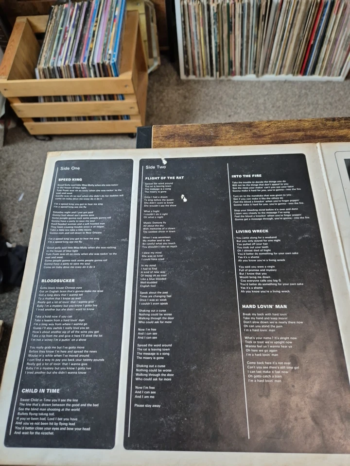 Deep Purple - Deep Purple In Rock - Harvest - Stereo - UK - 1970 - 1st Press - - Image 2 of 4