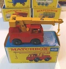 VINTAGE LESNEY MATCHBOX #42 IRON FAIRY CRANE w/ORIGINAL BOX GOOD CONDITION