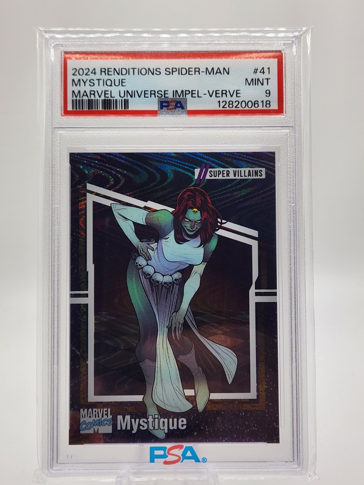 2024 Marvel Renditions Spider-Man - Mystique Marvel Universe Impel-Verve /90