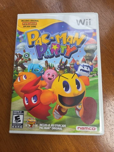 Pac-Man Party (Nintendo Wii, 2010) Complete w/ Manual 