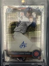 2025 Bowman Chrome Juan Tomas Autograph /299