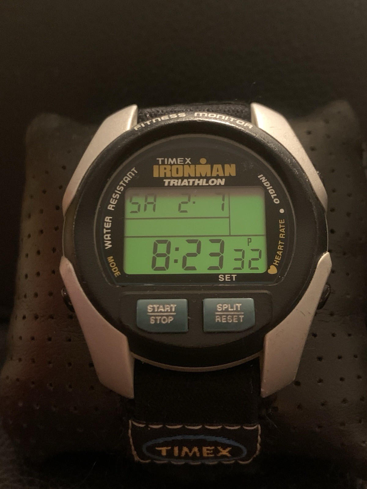 Chronograph Vintage Condition Men’s Great Ironman Black Timex Watch Digital - vintagewatches.pk