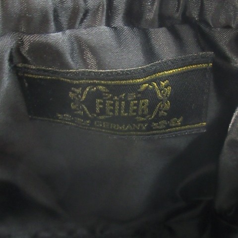 Feiler Pouch Drawstring Chenille Weave Switching … - image 7