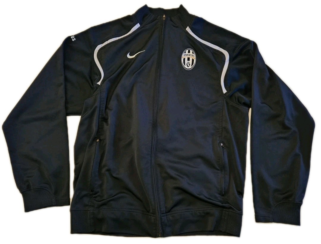 Nike Juventus ジャケット 黒 Vintage Nike Juventus Football Jacket Soccer Track Top Black