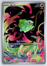Bulbasaur 133/132 Illustration Rare Mega Evolution Pokemon Holo Near Mint