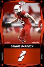 2025 Uno Elite Core Edition - Dennis Gardeck Arizona Cardinals #063