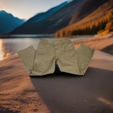 Boy Scouts of America BSA Uniform Pants 36x30 Green Vintage Cargo Stretch Waist