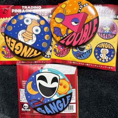 The Amazing Digital Circus Zooble Gangle Kinger Can Badge TADC Japan New Limited