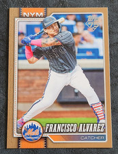 2026 Topps Series 1 Francisco Alvarez #337 Gold #1903/2026 ~ New York Mets