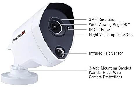 Night Owl 8-Channel 1TB Wired 4 Pack C-841-PIR3MP FOR PART MULTIPLE ISSUES - Image 4 of 4