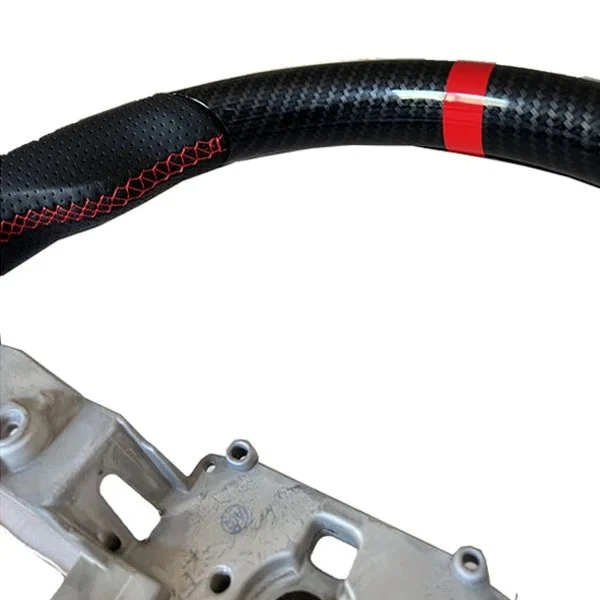 For Mazda MX-5 Miata 06-15 Steering Wheel 3-Spoke Enhanced Leather/Hydro Carbon - Image 3 of 4