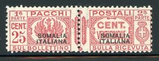 ITALIAN COLONIES - SOMALIA MH Selections: Scott #Q42 25c Red Parcel Post CV$62+