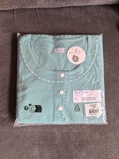 Damart Pyjamas Size 2XL (UK26+) Polka Dot Detail + Polka Bottoms turquoise BNWT