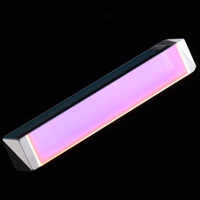 (15 * 15 * 87)BAFOVY K9 Optical Glass Prism Triangular Prism Physics