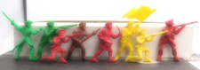 Lido Colonials Set of Eight figures Six Different