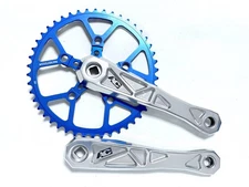 Beautiful AC Adventure Components HextremeLT Crankset 175mm BCD94 with Chainring