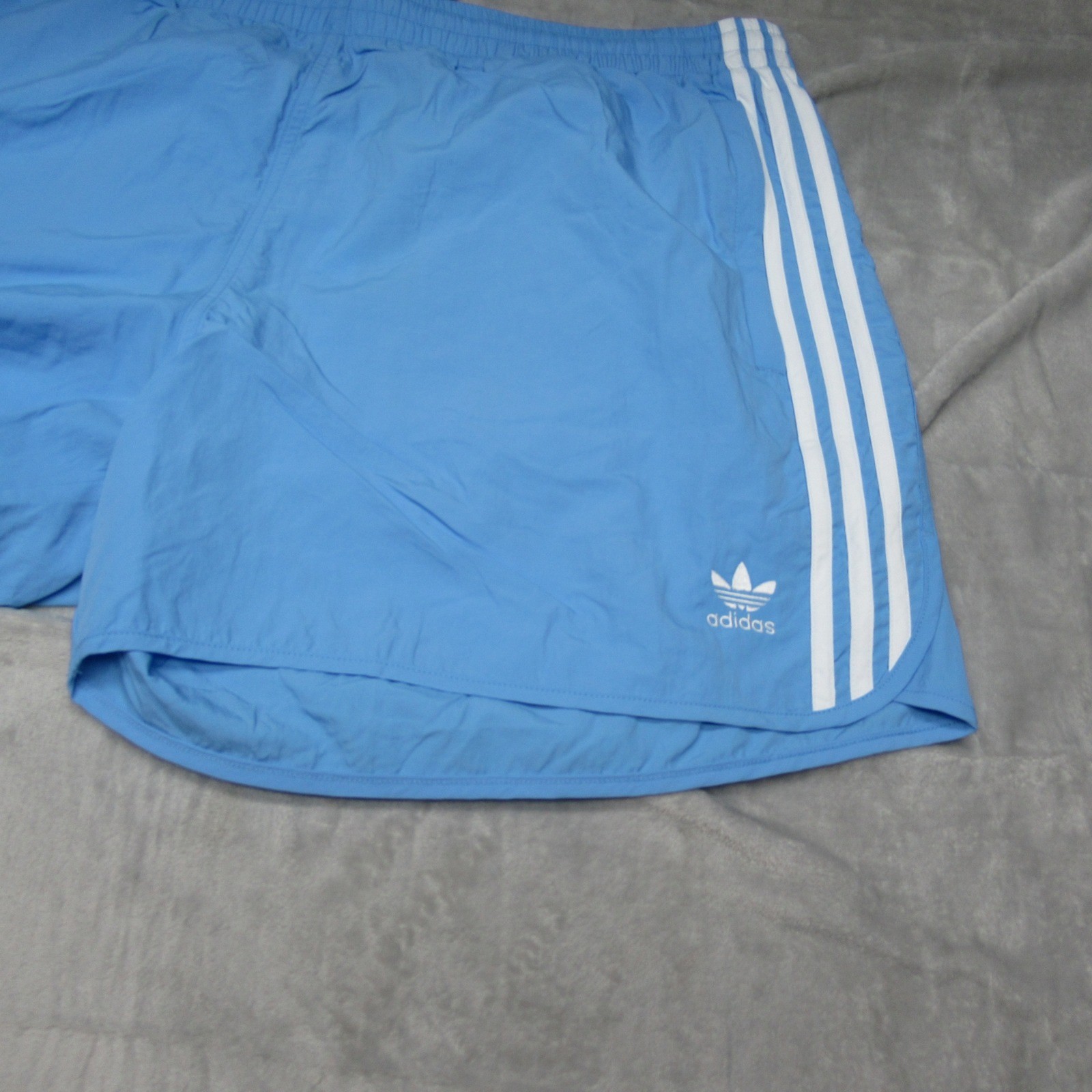 Adidas Shorts Mens 2XL Blue Drawstring Light Adicolor Classics Sprinter $45 NEW thumbnail 6