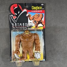 BATMAN THE ANIMATED SERIES CLAYFACE KENNER 1993 VINTAGE FIGURE DAMAGE CARD NEW