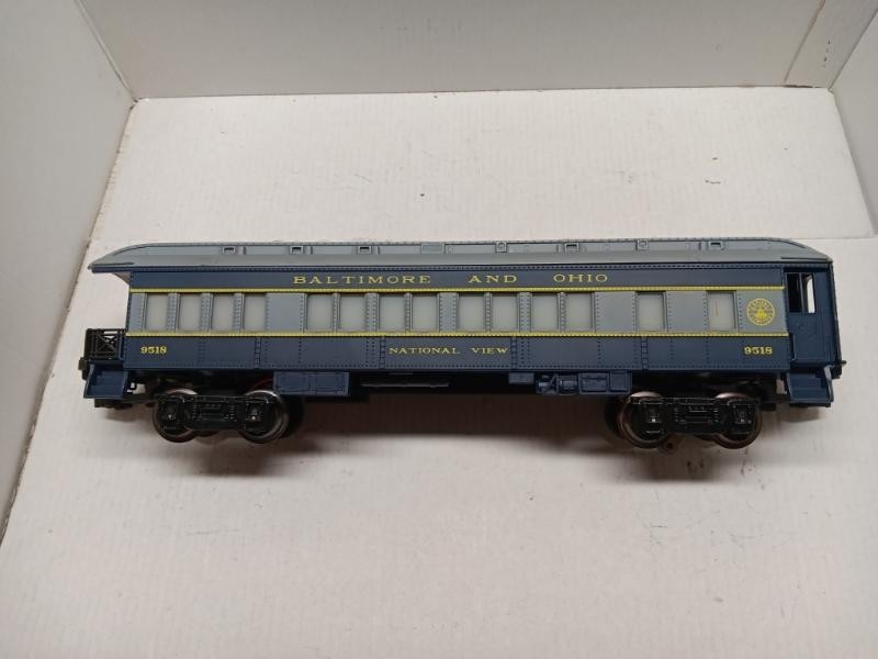 lionel 6-9518 Baltimore & Ohio national view passenger car