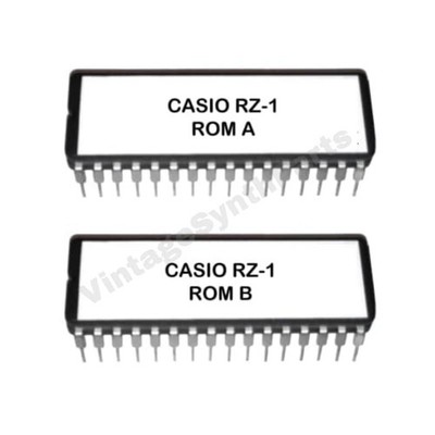 Casio RZ-1 SOUND KIT EPROM mit Sp12, DMX, TR-808, TR-909 RX-11 Sound Chip Ic