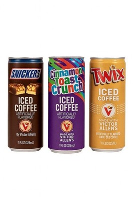 Victor Allen s Iced Coffee Snickers, Cinnamon Toast Crunch, Twix Limited Edition