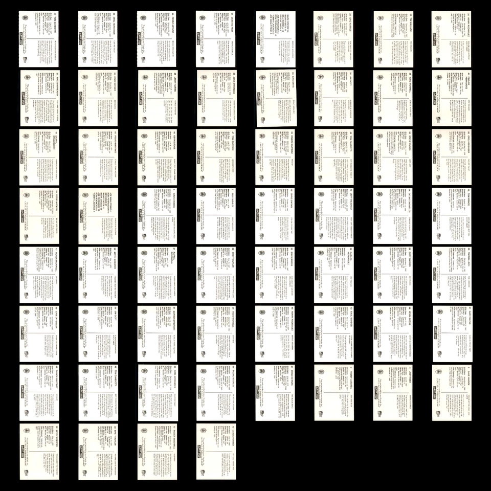 Lote de 60 tarjetas de béisbol 1993 policía de los Dodgers de Los Ángeles Tom Candiotti Dodgers Foto 2 de 4