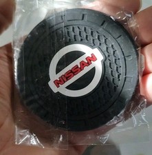 Nissan Car Cup Holder Coasters. Rubber. Set Of 2