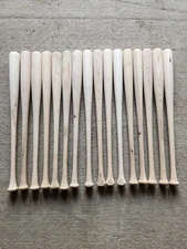 16 Craft Quality Ash Wood Blem Baseball Bats (FREE SHIPPING!) 33" 