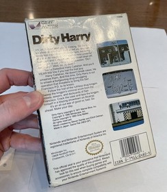 Dirty Harry Nintendo NES Complete In Box CIB