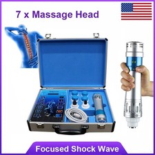 Touch Screen Focused Shockwave Therapy Machine 7 Heads ED Treatment Pain Relief