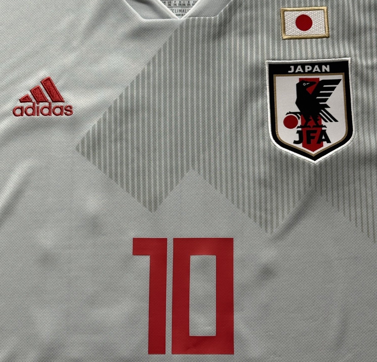 2018/19 Japan Away Jersey #10 Kagawa 2XL adidas World Cup Soccer
