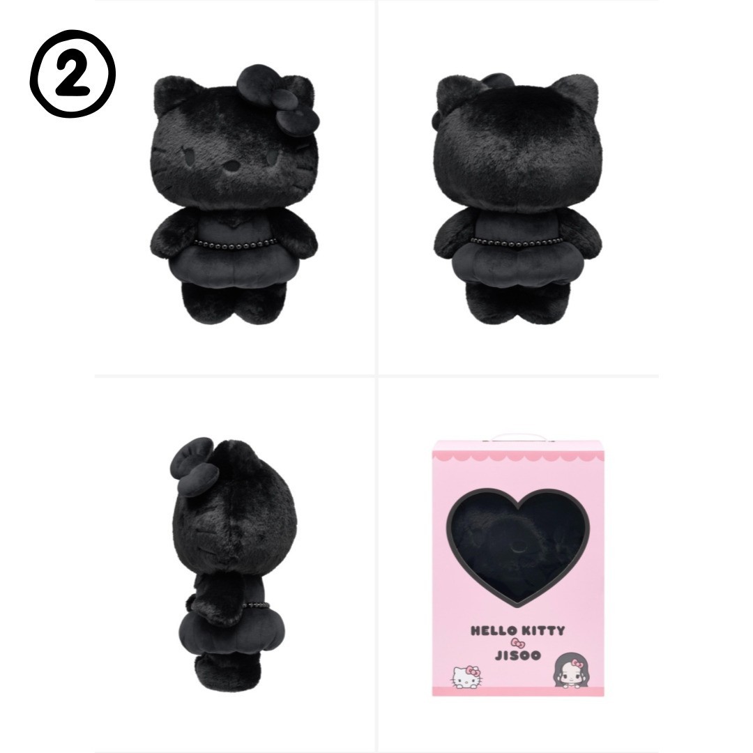 Blackpink Jisoo x Hello Kitty 40cm Plush Doll Limited Edition - 5