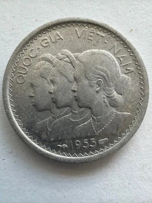 Su aluminum coin from South Vietnam, minted in 1953 - Image 1 of 2