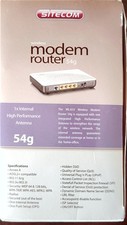 Modem Router Adsl Sitecom 54 G Wireless 