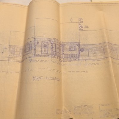Lester Cohen & Tom M. Cohen Architects Home Blueprint & Elevations & Floors 1983