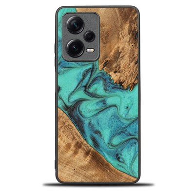 Holzhülle für Xiaomi Redmi Note 12 Pro+ 5G Bewood Handyhülle Case Cover Schutz