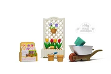 Sylvanian Families Calico Critters Mini Florist Stall Set
