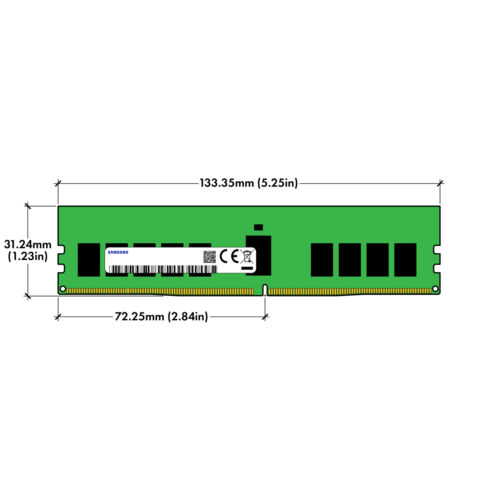 Samsung 32GB DDR4-3200 RDIMM M393A4G43AB3-CWE M393A4G43BB4-CWE Server Memory RAM - Picture 4 of 5