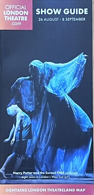LONDON WEST END THEATER SHOW GUIDE - HARRY POTTER UND DAS VERFLUCHTE KIND - AUG/SEPT 24