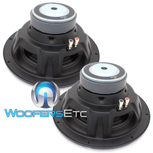 2 ALPINE W10S4 10" SUBS 750W 4-OHM REINFORCED SUBWOOFERS BASS CAR SPEAKERS NEW - Picture 2 of 5