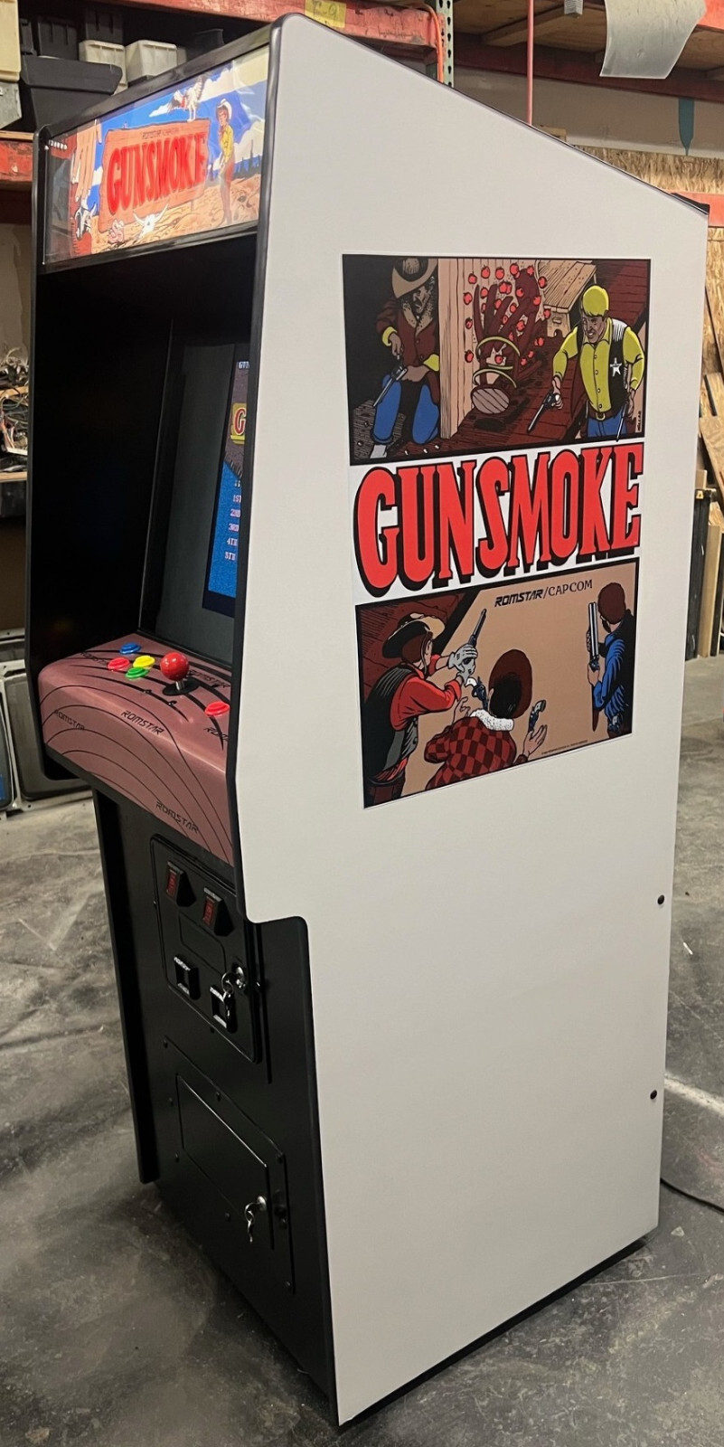 GUN SMOKE ARCADE MACHINE by CAPCOM 1985 (Excellent Condition) | eBay
