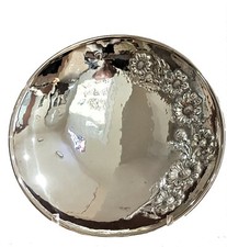 BRANDIMARTE piatto alzata cesello in argento sterling 925 centrotavola nuovo